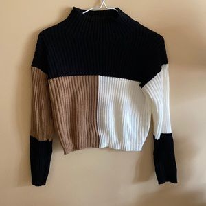 Color Block Sweater